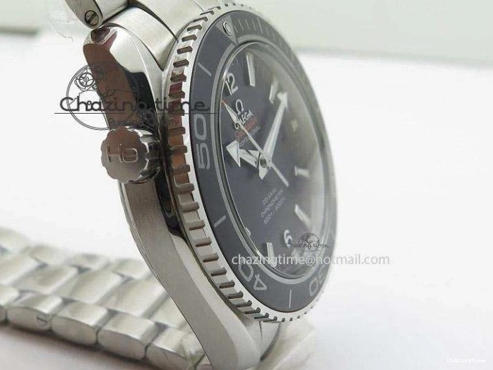 1221 Planet Ocean Professional Ceramic Bezel 45mm 1:1 Noob Best Edition on SS Bracelet A Attractive 8289